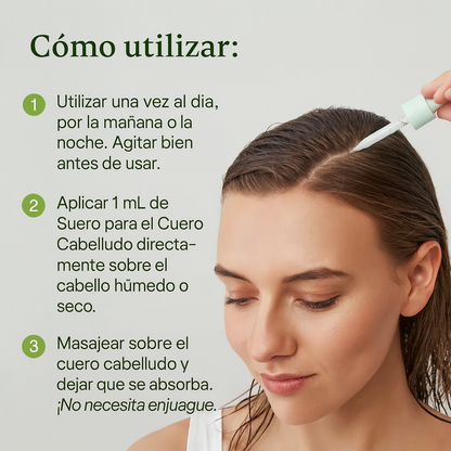 Suero para el cuero cabelludo de 100 ml